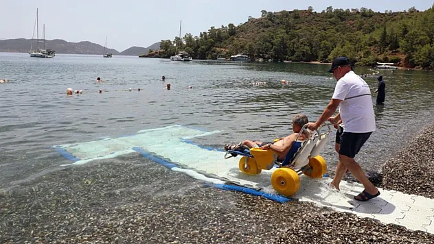 Muğla'da 23 plaj engelli bireylerin hizmetinde