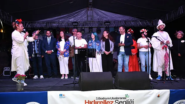 Muğla'da 3. Bodrum Uluslararası Hıdırellez Şenliği sona erdi