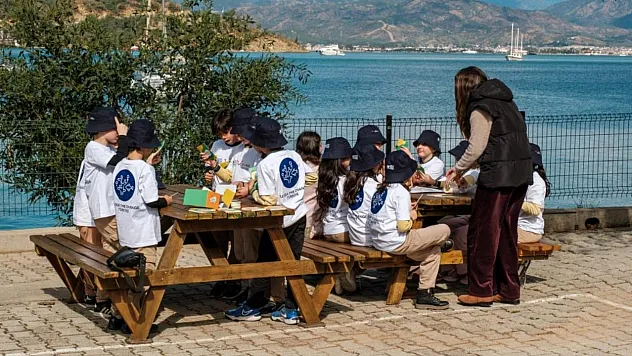 Muğla'da 450 çocuk yaz tatiline doğa koruma bilinciyle giriyor