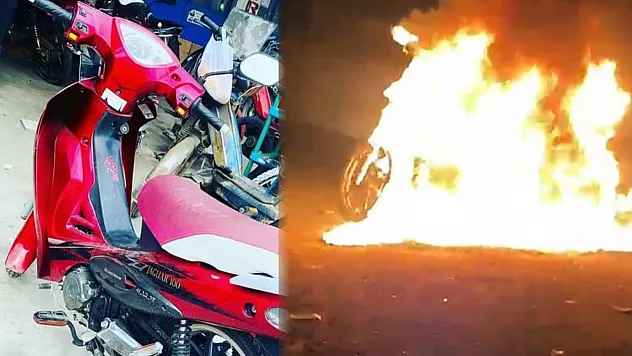 Muğla'da 50 bin liralık motoruna 204 bin TL ceza yedi, motorunu yaktı