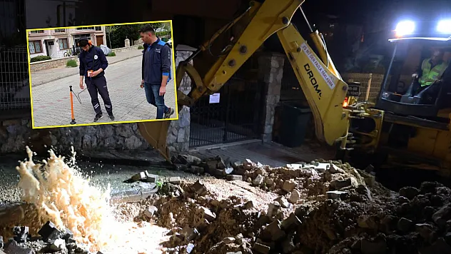 Muğla'da altın değil, su kaçağı arıyorlar