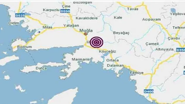 MUĞLA'DA ART ARDA DEPREMLER