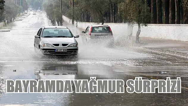 Muğla'da Bayramda Yağmur Sürprizi