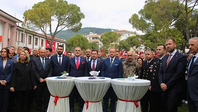 Muğla'da bayramlaşma töreni yapıldı