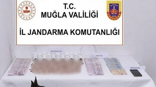 Muğla'da bin 268 adet uyuşturucu hap ele geçirildi