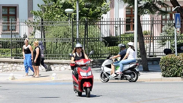 Muğla'da bir ayda 1641 motosiklet trafiğe çıktı