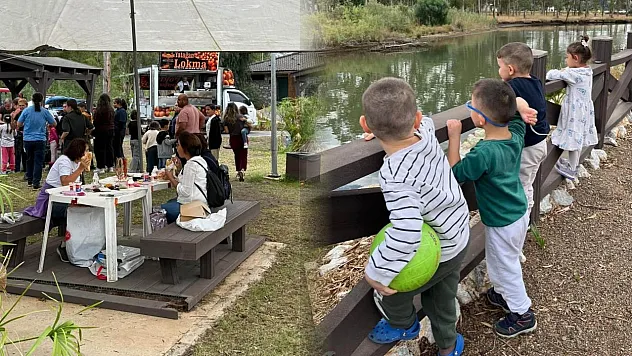 Muğla'da çocuklar doğada eğlendi
