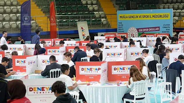 Muğla'da Deneyap uygulama sınavı yoğun katılımla gerçekleştirildi