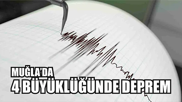 Muğla'da deprem meydana geldi! Saat kaçta? Kaç büyüklüğünde? Ne zaman oldu?