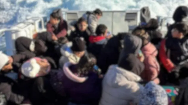 Muğla'da düzensiz göçmenler karada mahsur kaldı
