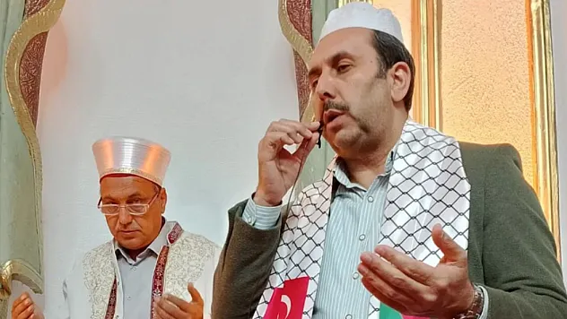 Muğla'da eller Gazze için semaya açıldı