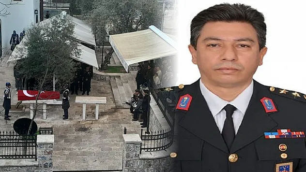 Muğla'da emekli jandarma albay son yolculuğuna uğurlandı