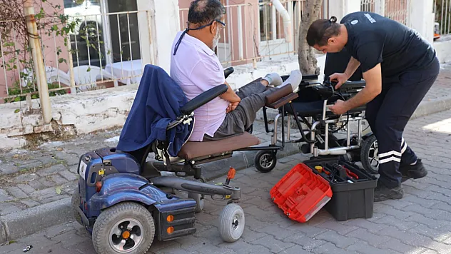 Muğla'da engelsiz yaşamın önündeki arızalar gideriliyor
