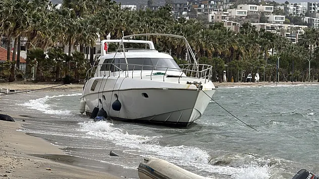 Muğla'da fırtına etkili oluyor