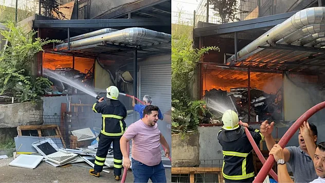 Muğla'da hastanede yangın paniği