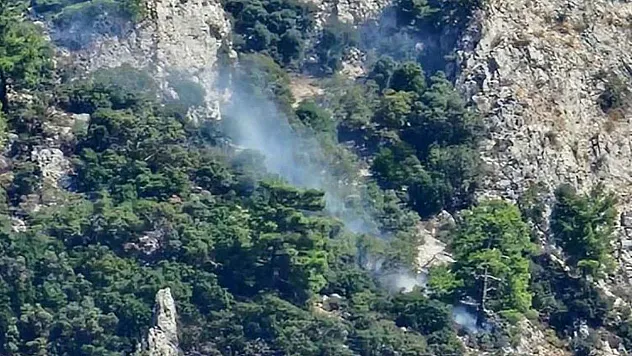 Muğla'da makilik alanda çıkan yangın kontrol altına alındı