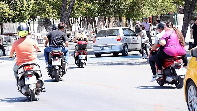 Muğla'da motosiklet sayısı 325 bin 559'a ulaştı