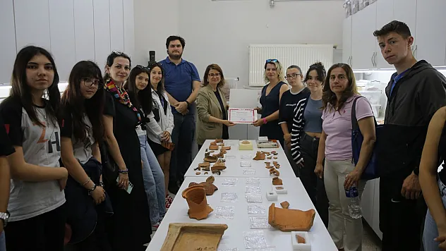 Muğla'da öğrenciler antik dönemin izlerinde arkeolojiyle buluştu