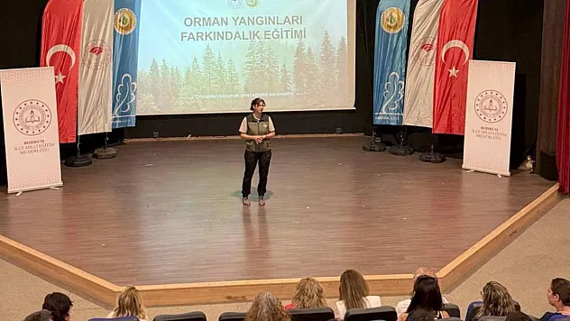 Muğla'da öğretmenlere orman yangınları farkındalık eğitimi