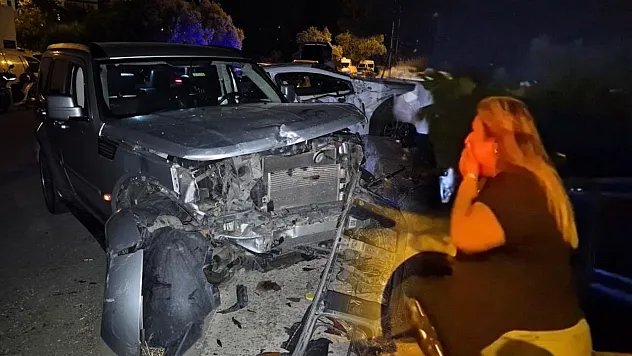 Muğla'da otomobilinin halini görünce gözyaşlarına boğuldu