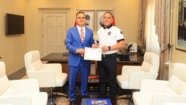 Muğla'da Özel Güvenlik Haftası: Evren Arslan'a Vali Akbıyık'tan ödül
