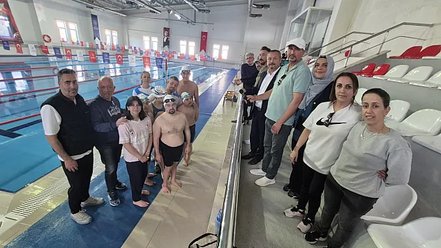 Muğla'da 'özel sporcuların' hedefi yüzmede Türkiye şampiyonluğu
