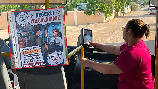Muğla'da toplu taşımada 'Durak Bildirimi' uyarısı yeniden gündemde