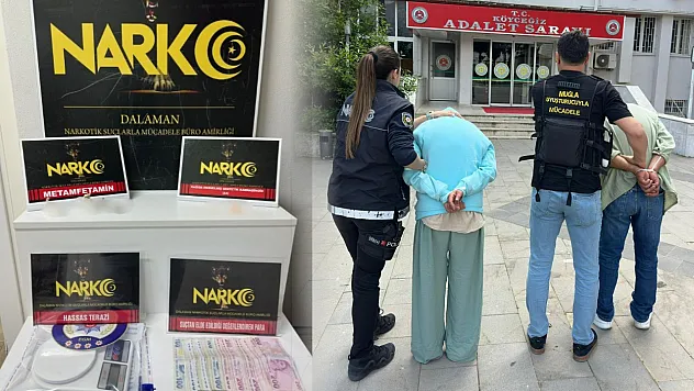 Muğla'da uyuşturucu operasyonu: 2 şüpheli tutuklandı