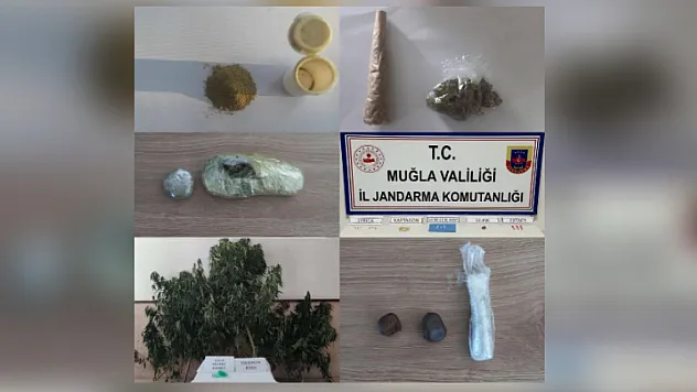 Muğla'da uyuşturucudan 19 şüpheli yakalandı