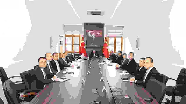 Vali Tavlı başkanlığında seçim güvenliği toplantısı yapıldı