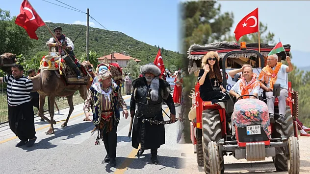 Muğla'da Yörük göçü canlandırıldı