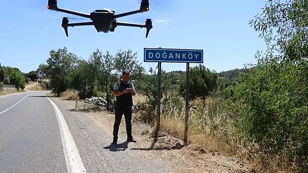 Muğla'da ziraat yangınlarına dron destekli denetim