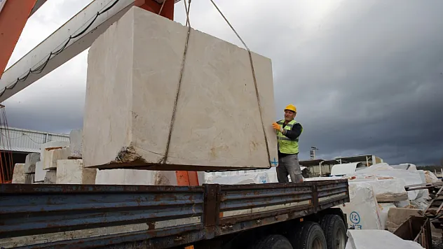 Muğla'dan 60 ülkeye satılan mermerden 100 milyon doların üzerinde ihracat geliri sağlandı