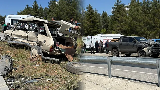 Muğla-Denizli Yolu'nda Feci Kaza: 1 Ölü, 1 Yaralı