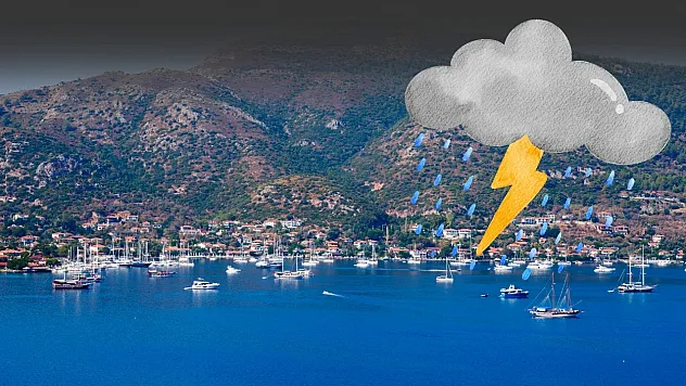Muğla hava durumu 6 Nisan 2026: İlçe ilçe sağanak uyarısı