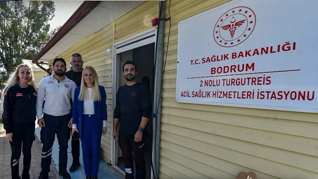 Muğla İl Sağlık Müdürü Akça Bodrum'daki Sağlık Tesislerini Ziyaret Etti