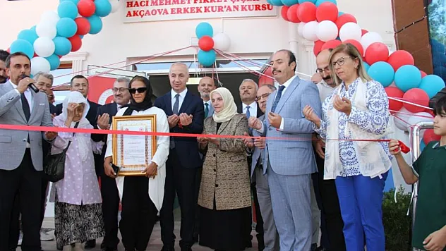 Muğla Menteşe'de Erkek Kur'an Kursu Açıldı