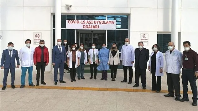 Muğla'mızda aşı uygulaması başladı
