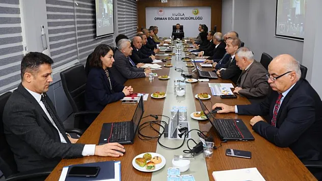 Muğla Orman Bölge Müdürlüğü'nde Faaliyet Değerlendirme Toplantısı gerçekleştirildi