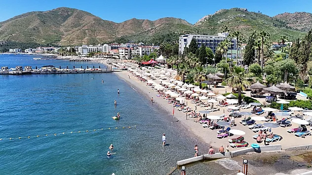 Muğla sahillerinde Kurban Bayramı'nın son gününde de hareketlilik sürdü
