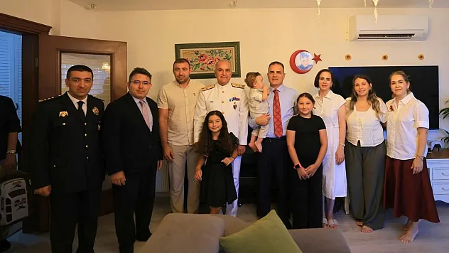 Muğla Valisi Akbıyık, Marmaris'te 15 Temmuz şehitlerinin ailelerini ve gazileri ziyaret etti