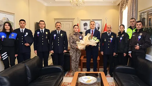 Muğla Valisi Akbıyık'tan Türk Polis Teşkilatı'nın 181. yılına özel kabul