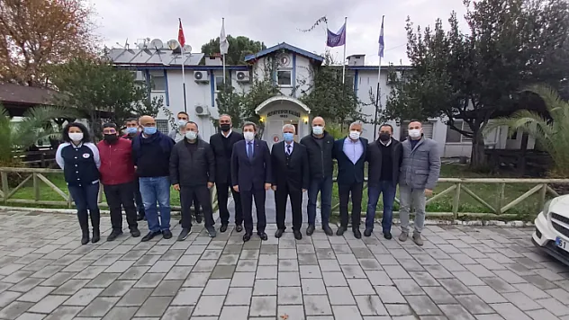 Vali'den Fethiyespor'a ziyaret