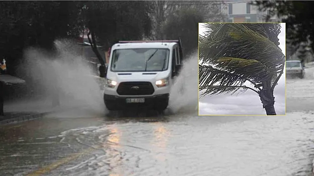 Muğla'ya şiddetli yağış ve fırtına uyarısı