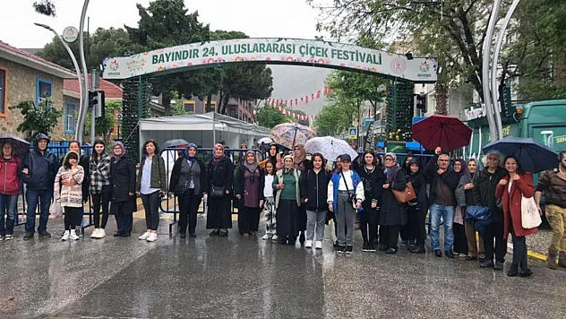 Muğlalı Kadın Üreticiler Bayındır Çiçek Festivali'ne Katıldı