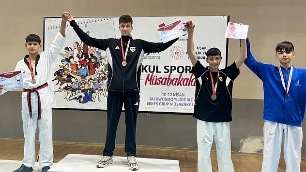 Muğlalı sporcular Uşak'tan 3 madalya ile döndü