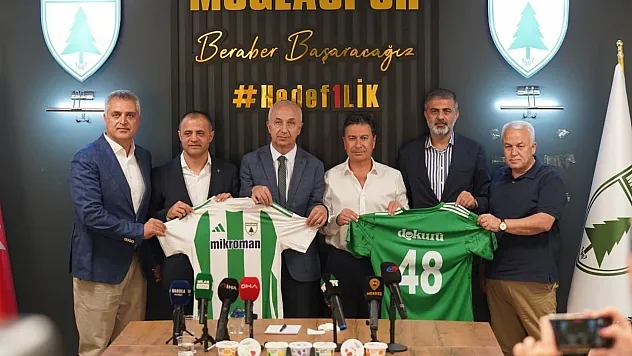 Muğlaspor'da sponsorluk imzaları atıldı