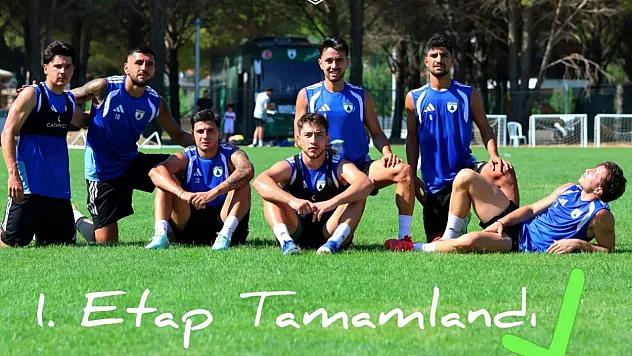 Muğlaspor ilk etap antrenmanlarını tamamladı