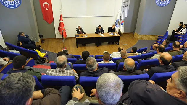 MUHTARLAR TOPLANTISI DÜZENLENDİ