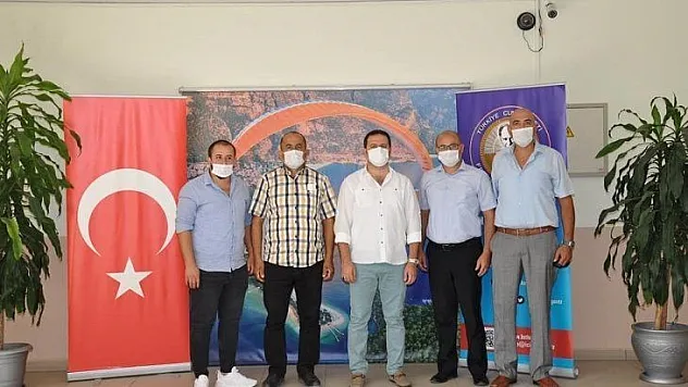 Muhtarlardan Kaymakam Fırat'a ziyaret